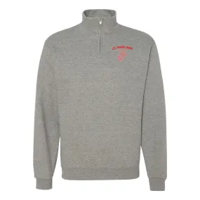 WWll Vintage EGA Quarter Zip Sweatshirt