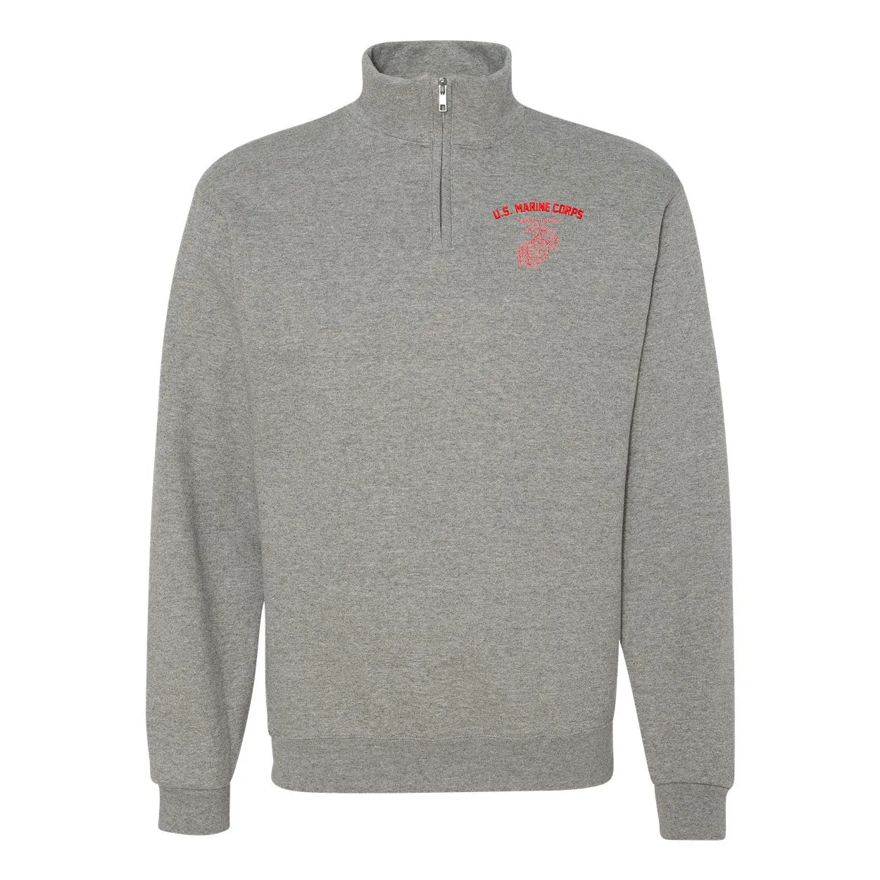 WWll Vintage EGA Quarter Zip Sweatshirt