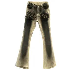 Y2K Tie Dye Washed Denim Pants