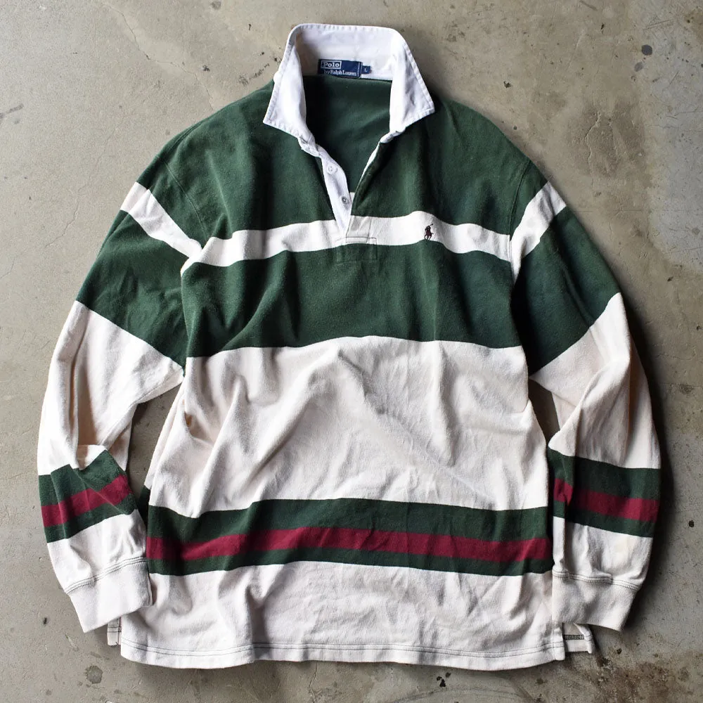 Y2K　Polo Ralph Lauren/ポロ ラルフ ローレン スウェット ラグビージャージ　230703