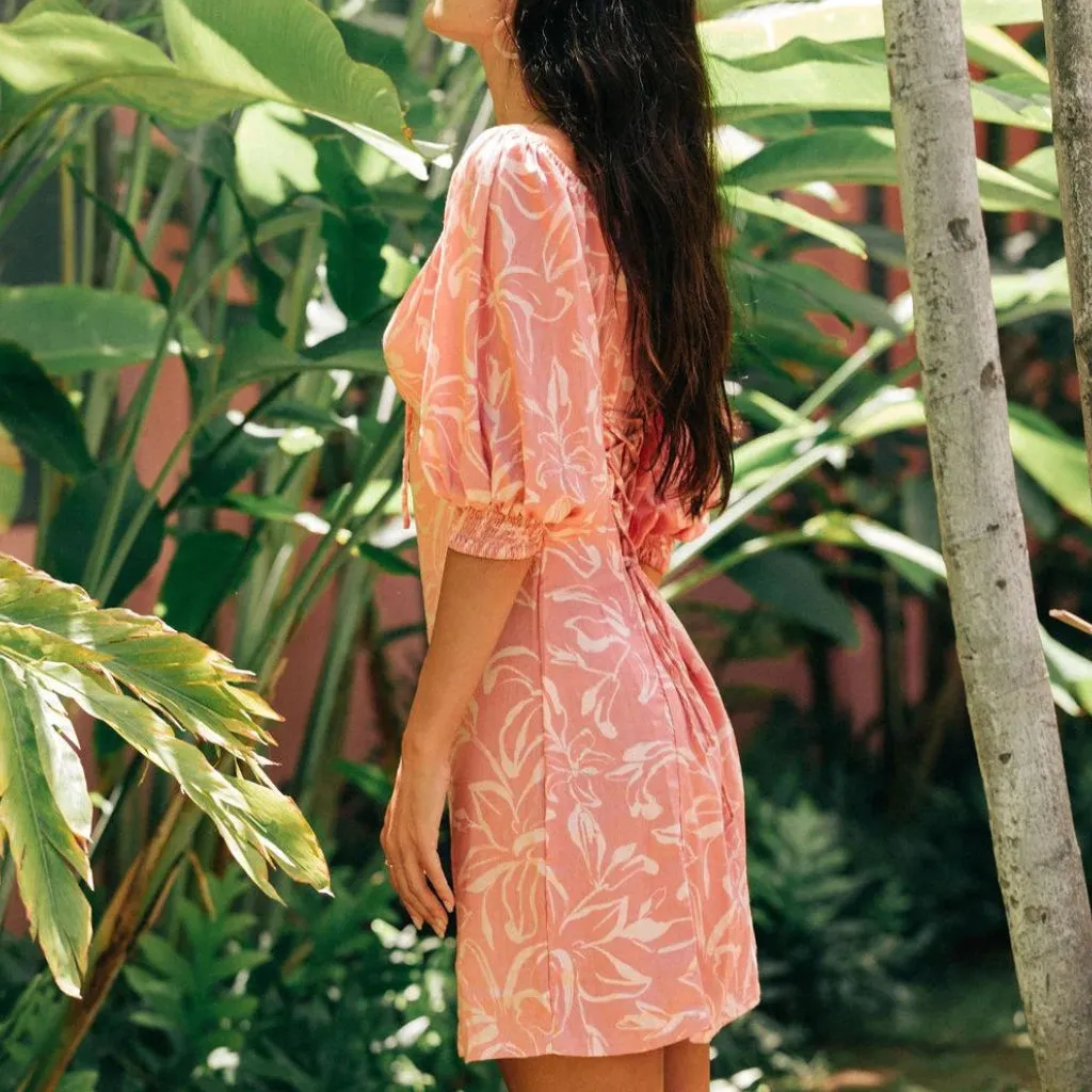 Yireh Lennox Dress in Petal